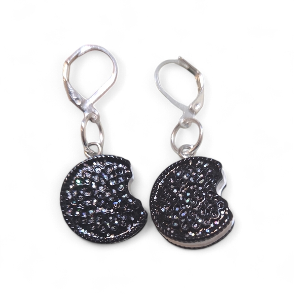 Oreo Earrings - Picture 2 of 3